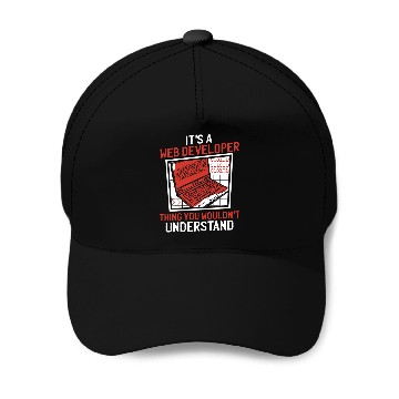 Discover Funny Web Developer Programmer Websites Coder Web Dev Baseball Caps
