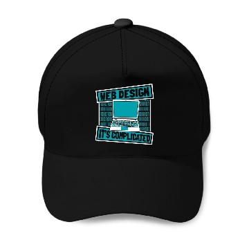 Discover Funny Web Dev Coder Computer Programmer Web Developer Baseball Caps