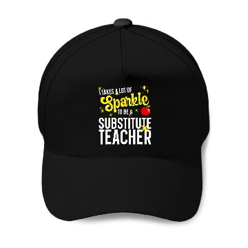 Discover To Be A Substitute Teacher Substitute Teaching 2 Baseball Caps