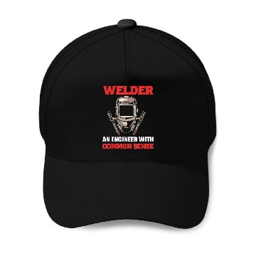 Discover Engineer with Common Sense Repairman Baseball Tees Baseball Caps