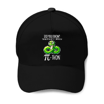 Discover Funny Pi Day Python Snake Puns For Math Teacher Student Baseball Tees Baseball Caps