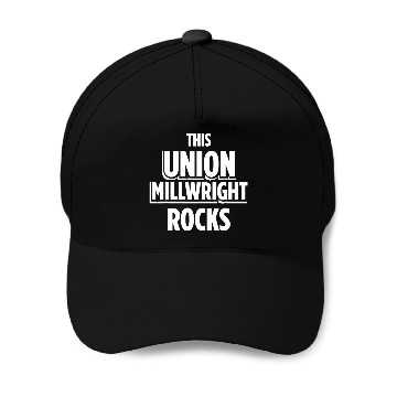 Discover Union Millwright Industrial Mechanic Worker 18 Baseball Tees Baseball Caps