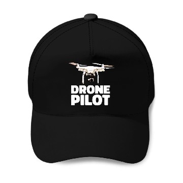 Discover Drone Life Pilot Quadcopter RC Baseball Caps