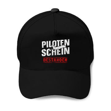 Discover Pilot License Bassed Flight Test Baseball Caps