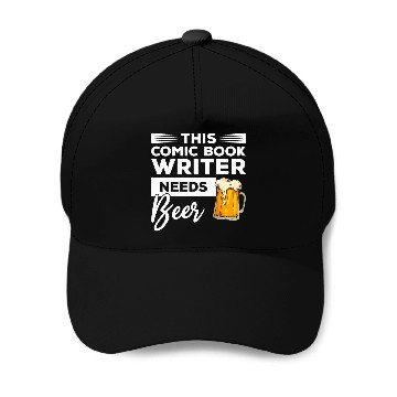 Discover This Comic Book Writer Needs Beer Baseball Caps