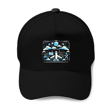 Discover Future Pilot Elevate Your Dreams At Flight School Designs 19 Baseball Caps