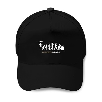 Discover Evolution of Scientist Baseball Tees Baseball Caps