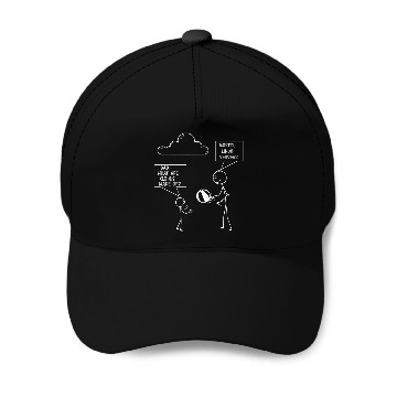 Discover Funny programmer coder joke clouds made of linux servers Baseball Caps
