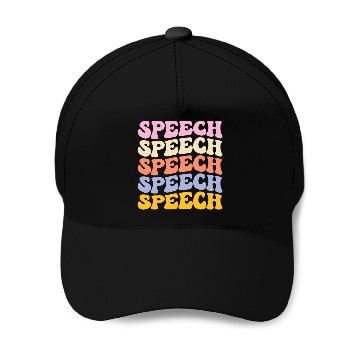 Discover Speech Language Pathologist Design For Speech Therapist Baseball Caps