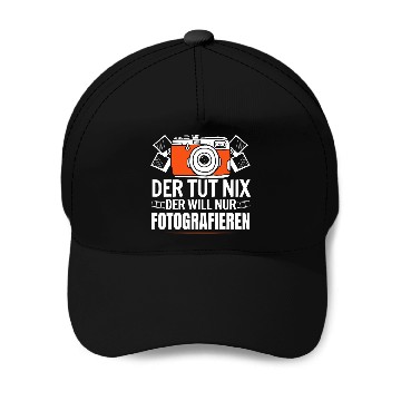 Discover Photography camera photographer Baseball Caps