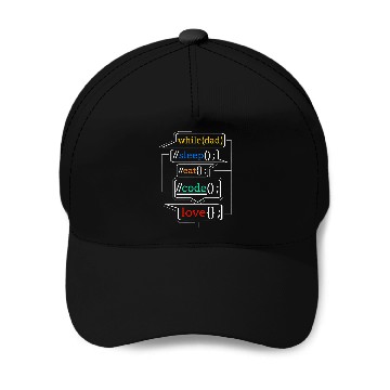 Discover Programmer Dad Programmer Dad Gift Computer Code Dad Baseball Caps