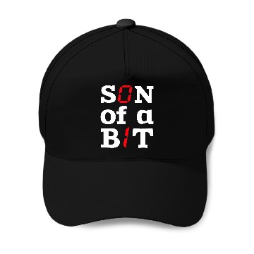 Discover Son Of A Bit Computer Science Binary Code IT Tech Programmer Baseball Caps