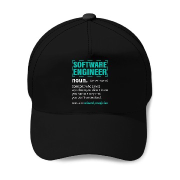 Discover Software Engineer Someone Who Solves A Problem You Didnt Baseball Tees Baseball Caps