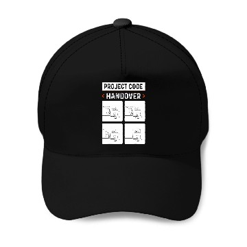 Discover Project Code Handover Software Developer Funny C Programmer Baseball Caps