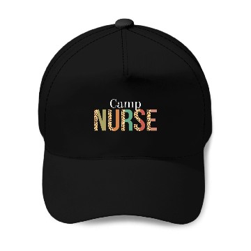 Discover Leopard Camp nurses Print For Nursing Student Baseball Caps