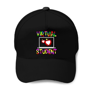 Discover Virtual Student Back To School Zip Baseball Caps