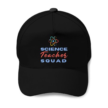 Discover SCIENCE SQUAD STEM Technology Teacher Team Student Crew Lab Baseball Tees Baseball Caps