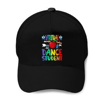 Discover Virtual Dance Student Back To School Baseball Tees Baseball Caps