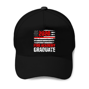 Discover Academy Student Fireman Graduation Baseball Caps