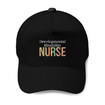 Discover Leopard Developmental Disability nurses For Nursing Student Baseball Caps