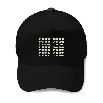 Discover I Speak Binary Fun Informatics Binary Code Coder Programmer Baseball Tees Baseball Caps