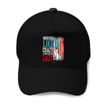 Discover Working Like crazys Hard Worker Employed Lazy Sloth Support Baseball Caps