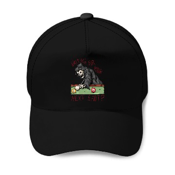 Discover Funny Billiard Pool Player Billiards 1 Baseball Caps