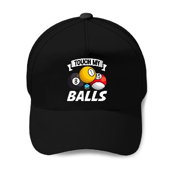 Discover Funny Billiard Pool Player Table Game Baseball Tees Baseball Caps