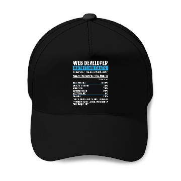 Discover Web Developer Programmer Code Website Development Baseball Caps