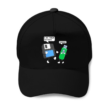 Discover USB Floppy Disk Im Your Father Funny Programmer Engineer Baseball Tees Baseball Caps