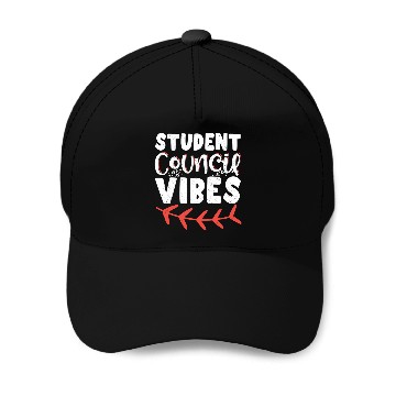Discover Student Council Vibes 8 Baseball Tees Baseball Caps