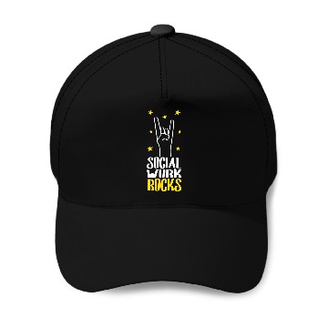 Discover Social Work Rocks Social Worker Baseball Tees Baseball Caps