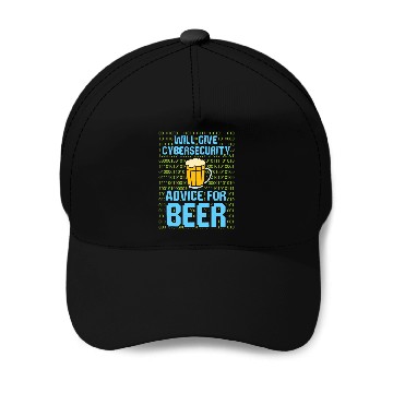 Discover Security System Computer Programmer Cybersecurity Baseball Caps