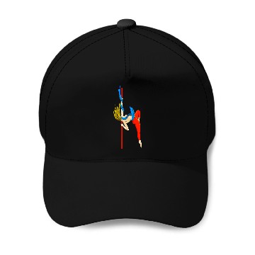 Discover Female Kung Fu Fighter Baseball Tees Baseball Caps