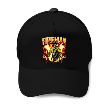 Discover Fireman Style Dedicated Worker Baseball Caps