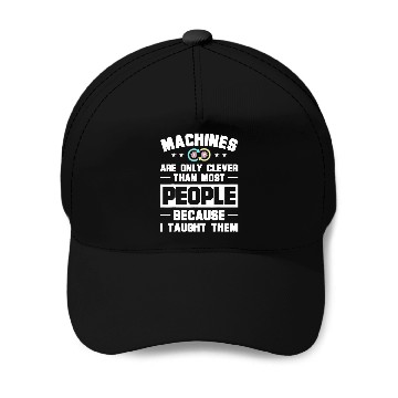 Discover Machine Learning Engineer AI Specialist AI Programmer Baseball Caps