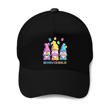 Discover Social Worker Easter nurses Squad Gnomes Baseball Tees Baseball Caps