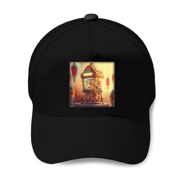 Discover Surreal vintages Ice Cream Fortune Teller Machine Baseball Tees Baseball Caps
