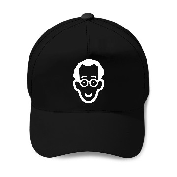 Discover Professor Cartoon Face Baseball Tees Baseball Caps