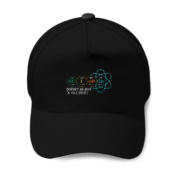 Discover Professor Chemist Elements Scientist periodic Table Student 1 Baseball Caps