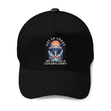 Discover Software Developer Computer Programming Funny Coding Zip Baseball Caps