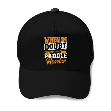 Discover Dragon Boat Paddle Harder Baseball Caps