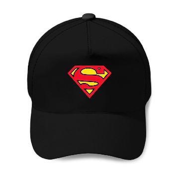 Discover Men's Superman Classic Logo Pull Over Baseball Caps