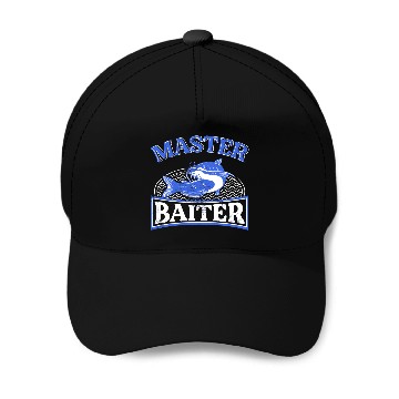 Discover Master Baiter - Wels Catfish Hunter Baseball Caps