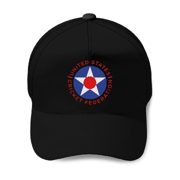 Discover US Cricket Roundel 4 Baseball Caps