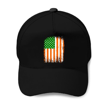 Discover Irish American Flag Baseball Caps