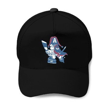 Discover Milwaukee admiral cartoon Baseball Caps