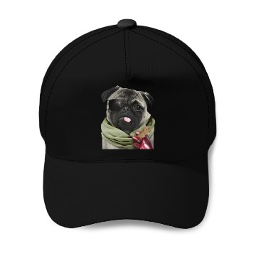 Discover The Phantom Pug Baseball Caps