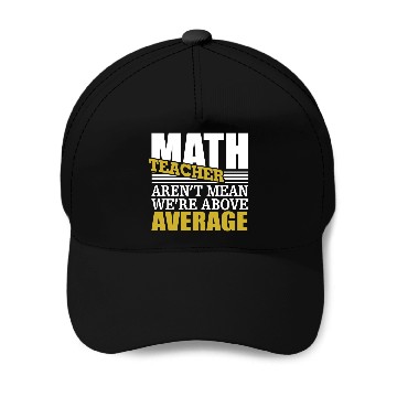 Discover math teacher Baseball Caps