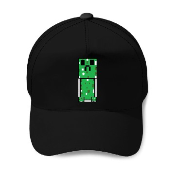 Discover creeper drawing Baseball Caps